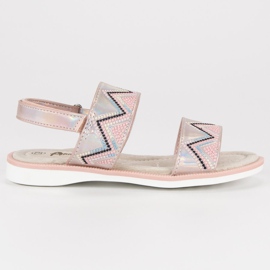 American Club Sandale americane roz