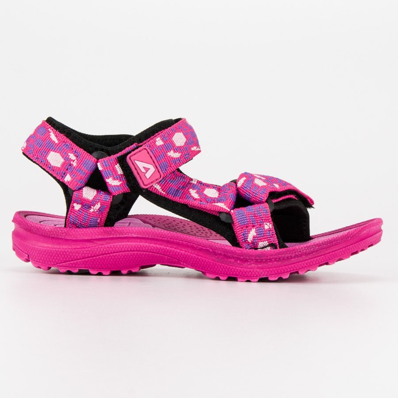 American Club Sandale din țesături americane roz