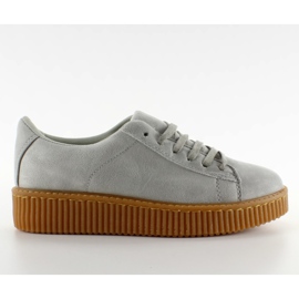 Creepers pe talpa de cauciuc K-95 LT gri