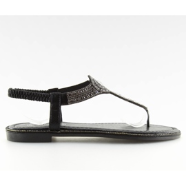 Flip-flops negri LS-89091 Negru