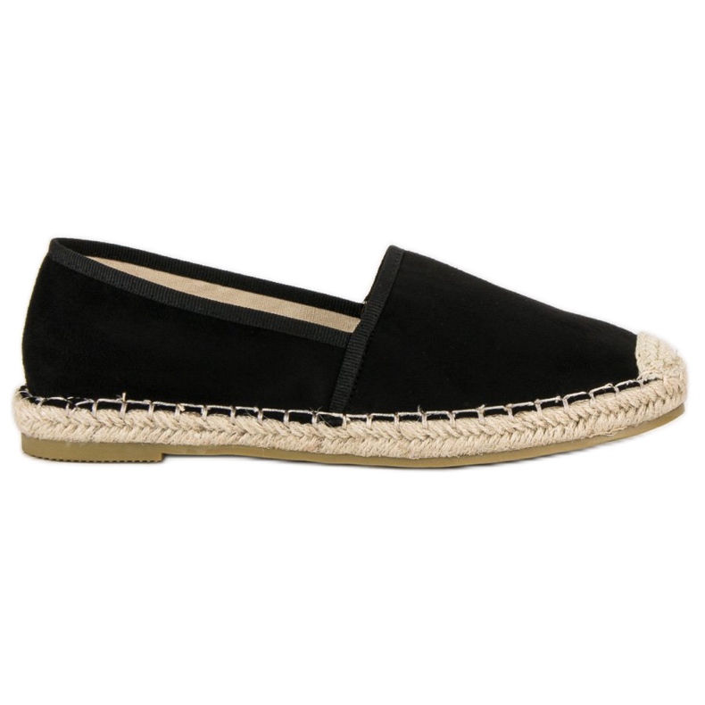 Sweet Shoes Espadrile din piele intoarsa neagra negru Sweet Shoes Espadrile din piele intoarsa neagra negru