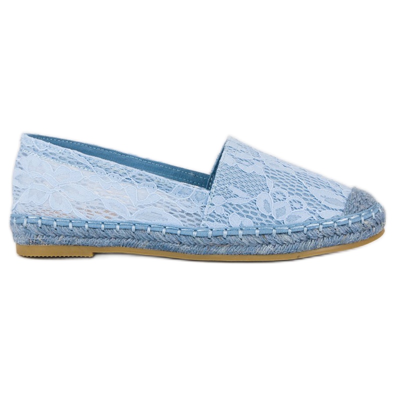 Seastar Espadrile din dantela albastra albastru