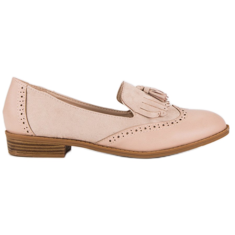 SDS Mocasini bej cu franjuri SDS Mocasini bej cu franjuri