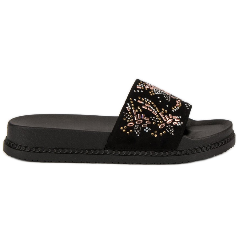 Flip-flops de sex feminin negru Flip-flops de sex feminin negru