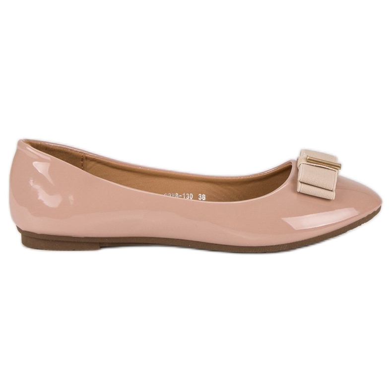 Balerini lacuiti cu fundita roz