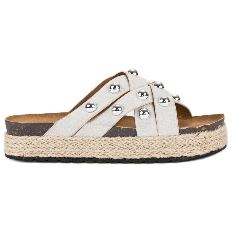 Sergio Todzi Papuci cu strasuri gri