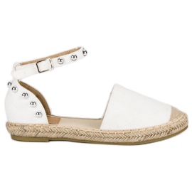 Bestelle Espadrile albe Bestelle Espadrile albe