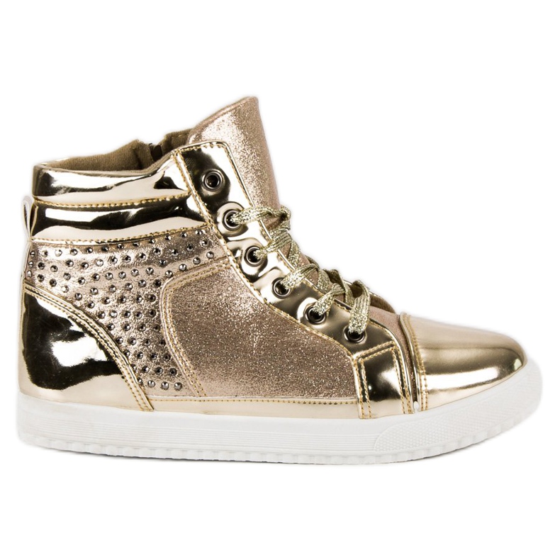 Adidași lăcuți deasupra gleznei galben Adidași lăcuți deasupra gleznei galben