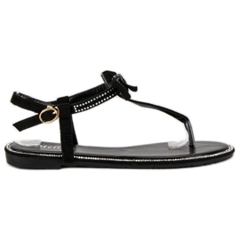 Melisa Sandale cu flip-flops cu arc negru Melisa Sandale cu flip-flops cu arc negru