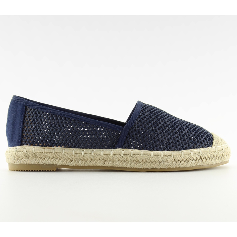 Espadrile din plasă bleumarin MB-6461 Albastru albastru marin