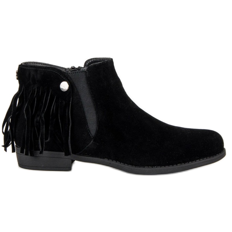 Cizme negre negru Cizme negre negru