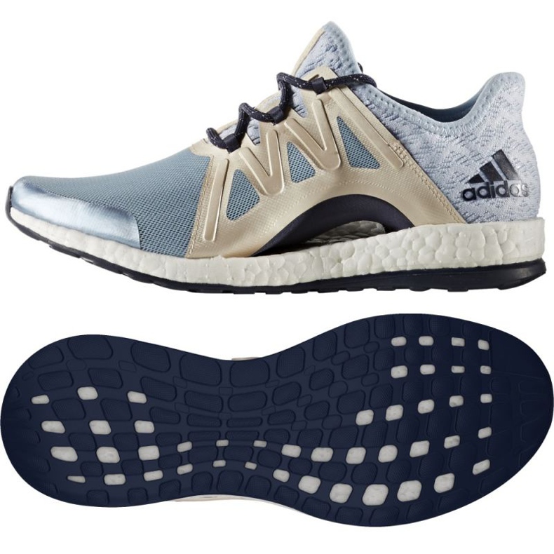 Pantofi de alergare adidas Pure Boost Xpose Clima W BB1740 albastru