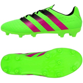 Cizmele de fotbal adidas Ace 16.3 FG / AG M. verde