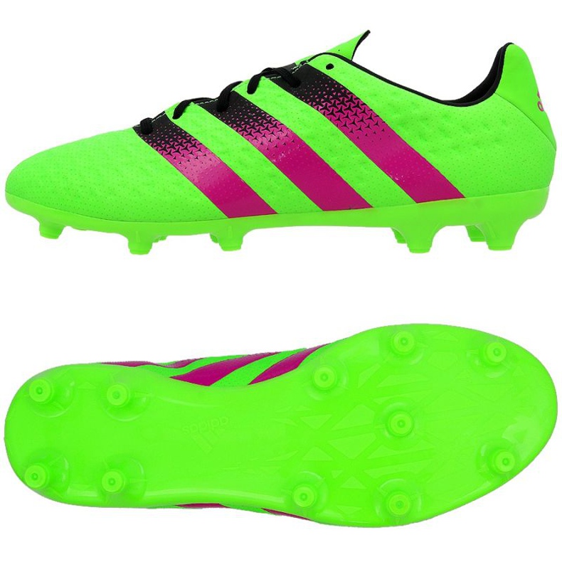 Cizmele de fotbal adidas Ace 16.3 FG / AG M. verde