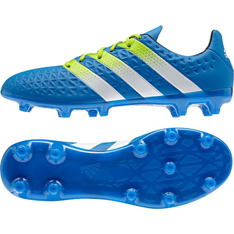 Cizmele de fotbal adidas Ace 16.3 FG / AG M. albastru