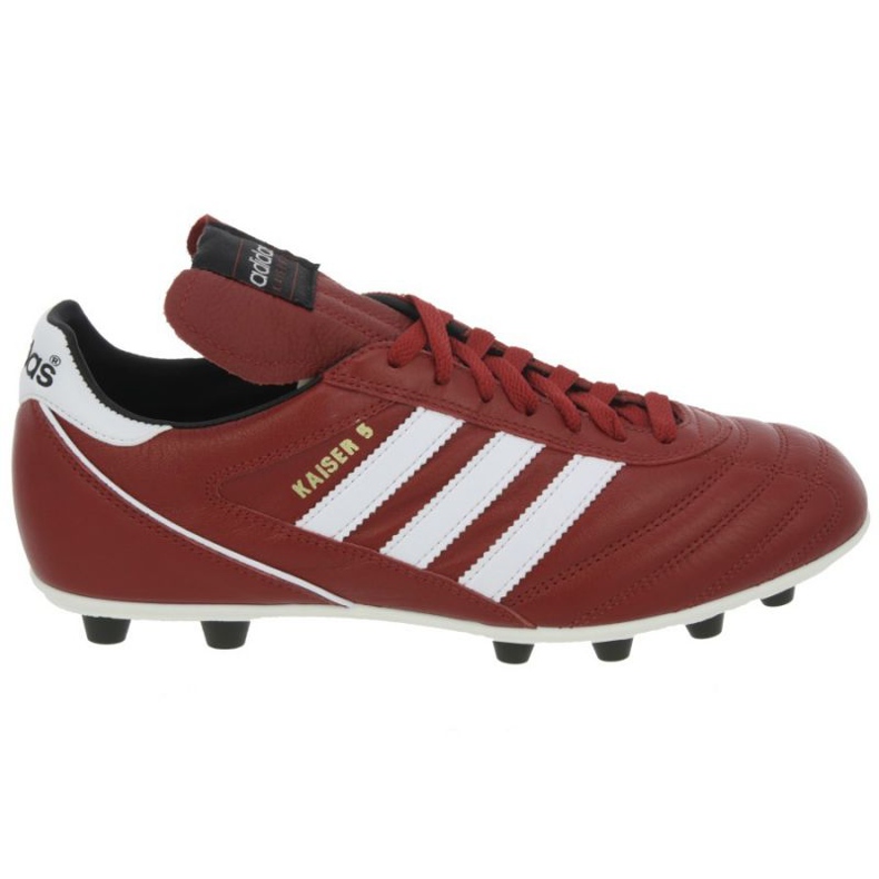 Ghete de fotbal adidas Kaiser 5 Liga Fg M roșu