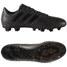 Ghete de fotbal Adidas Nemeziz 17.4 negru Ghete de fotbal Adidas Nemeziz 17.4 negru