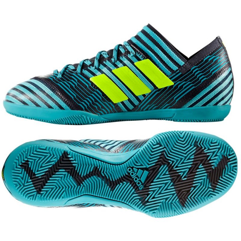 Pantofi de interior Adidas Nemeziz Tango 17.3 albastru