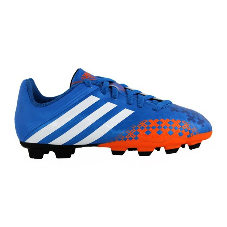 Ghete de fotbal Adidas Predito Lz Fg Junior Q21735 albastru albastru