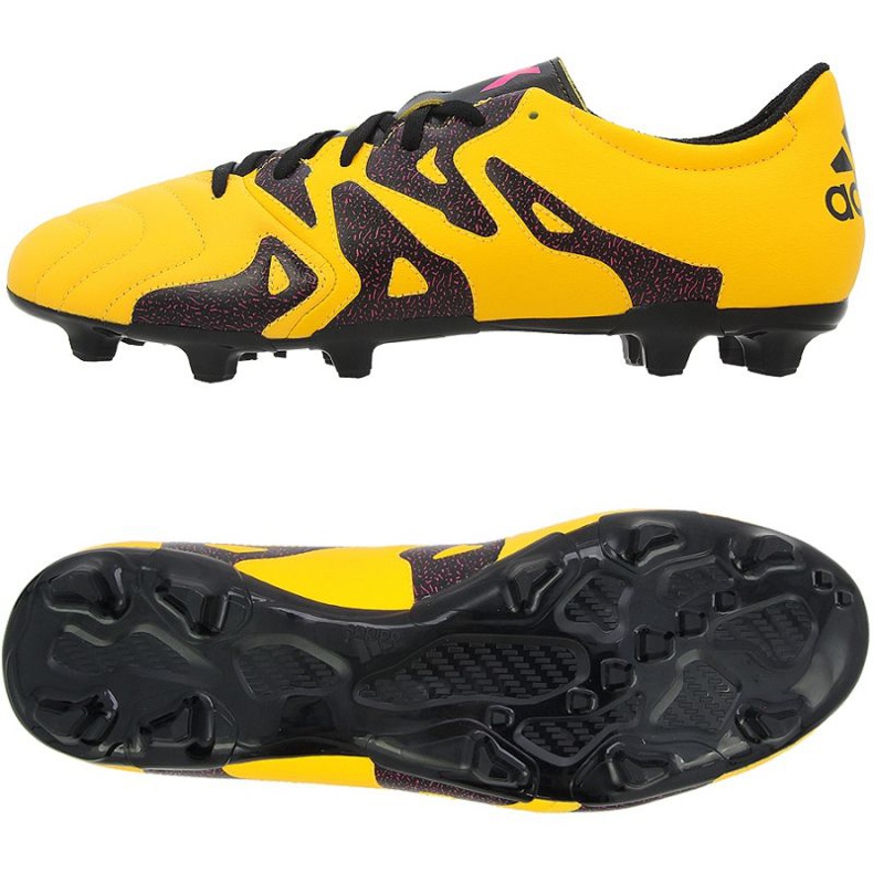Ghete de fotbal Adidas X 15.3 FG / AG portocale