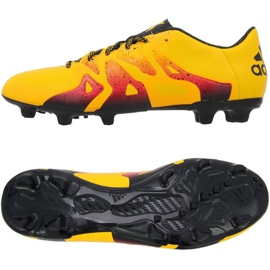 Cizmele de fotbal adidas X 15.3 FG / AG M. portocale Cizmele de fotbal adidas X 15.3 FG / AG M. portocale