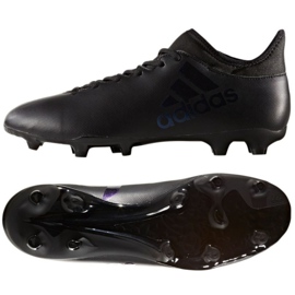 Ghete de fotbal Adidas X 17.3 FG M S82364 negru