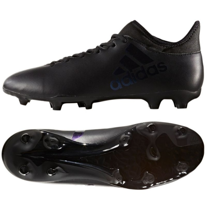 Ghete de fotbal Adidas X 17.3 FG M S82364 negru