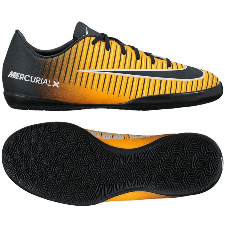 Nike Ghete de fotbal MercurialX Victory Vi Ic Jr 831947-801 multicolor portocale