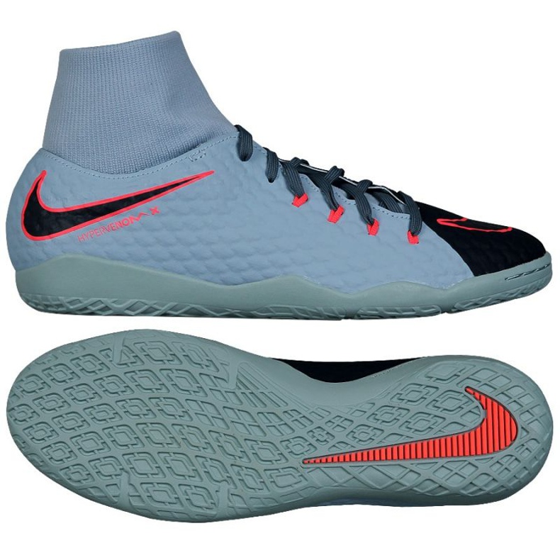 Pantof de interior Nike HypervenomX Phelon gri