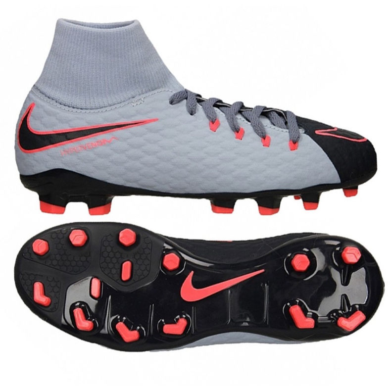 Nike Hypervenom Phelon 3 Df Fg Jr 917772-400 multicolor albastru