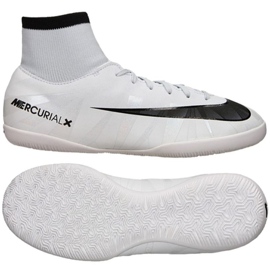 Pantofi de sală Nike MercurialX Victory CR7 DF IC Jr 903598-401 alb