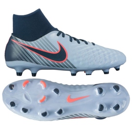 Pantofi de fotbal Nike Magista Onda Ii Df Fg M 917787-400 albastru albastru