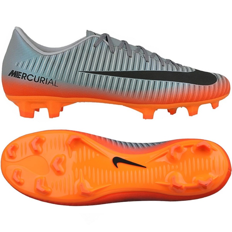 Pantofi de fotbal Nike Mercurial Victory Vi CR7 Fg M 852528-001 multicolor gri