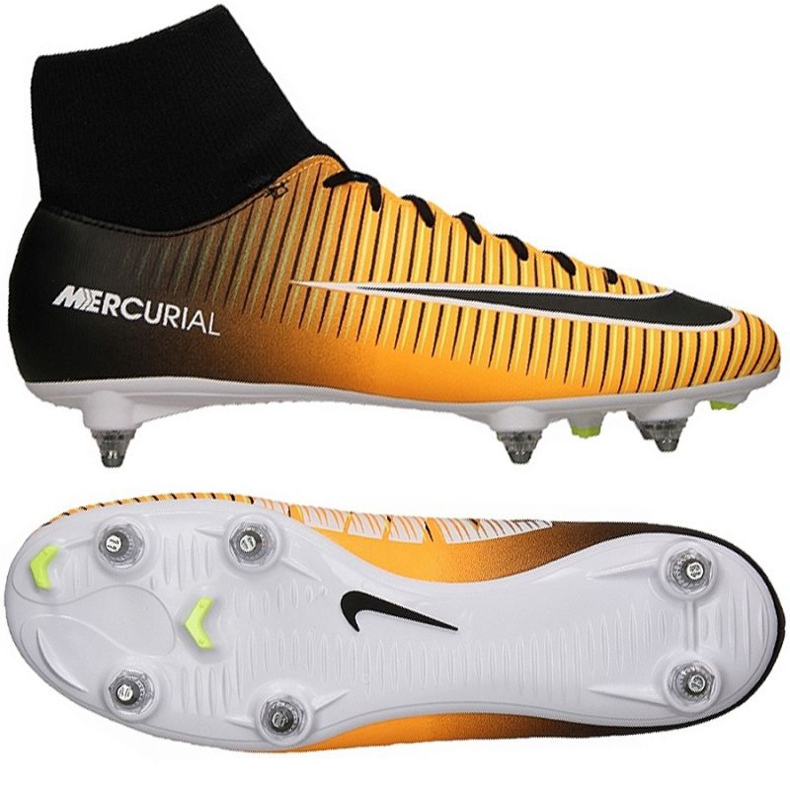 Ghete de fotbal Nike Mercurial Victory VI DF SG M 903610-801 portocale