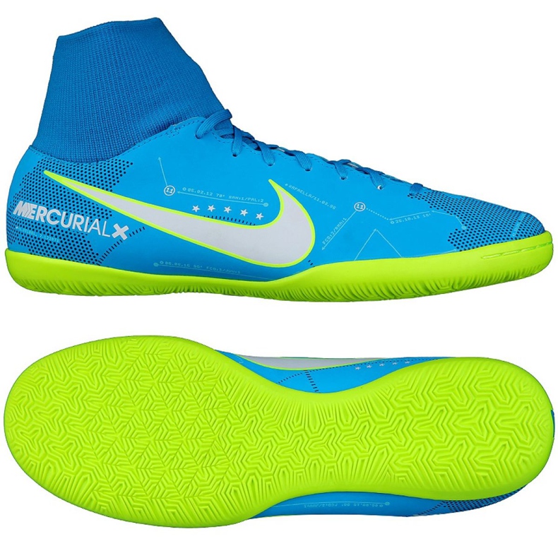 Pantofi de sală Nike Mercurial Victory 6 Df Njr Ic 921515-400 albastru albastru