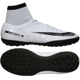 Pantofi de fotbal Nike MercurialX Victory Vi CR7 Df Tf M 903612-401 alb alb
