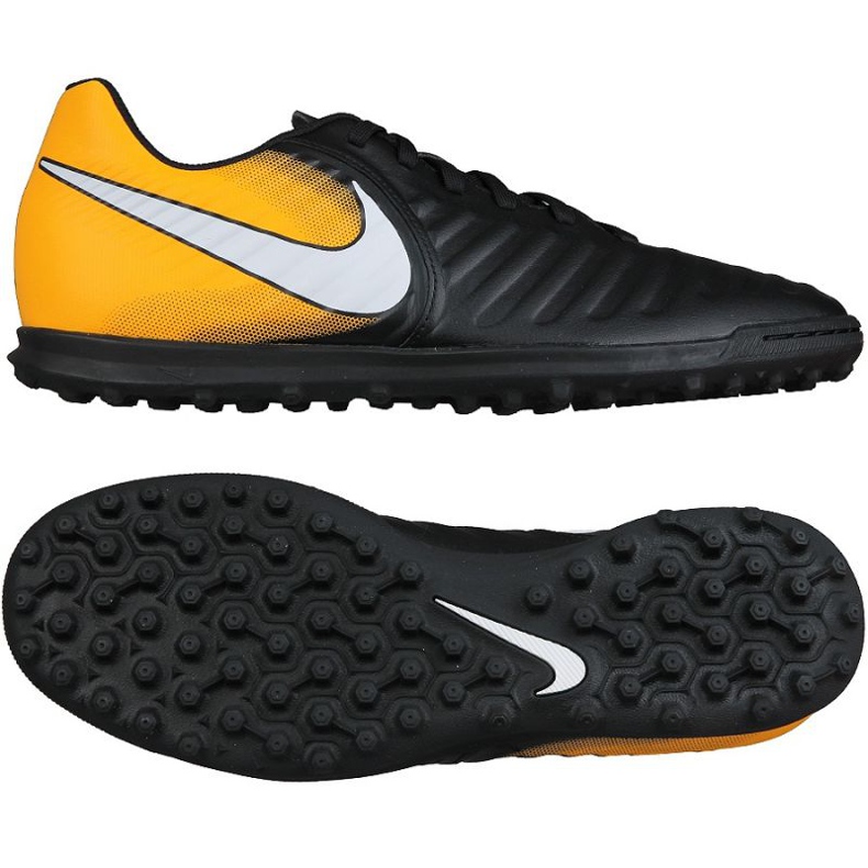 Pantofi de fotbal Nike TiempoX Rio Iv Tf M 897770-008 multicolor negru
