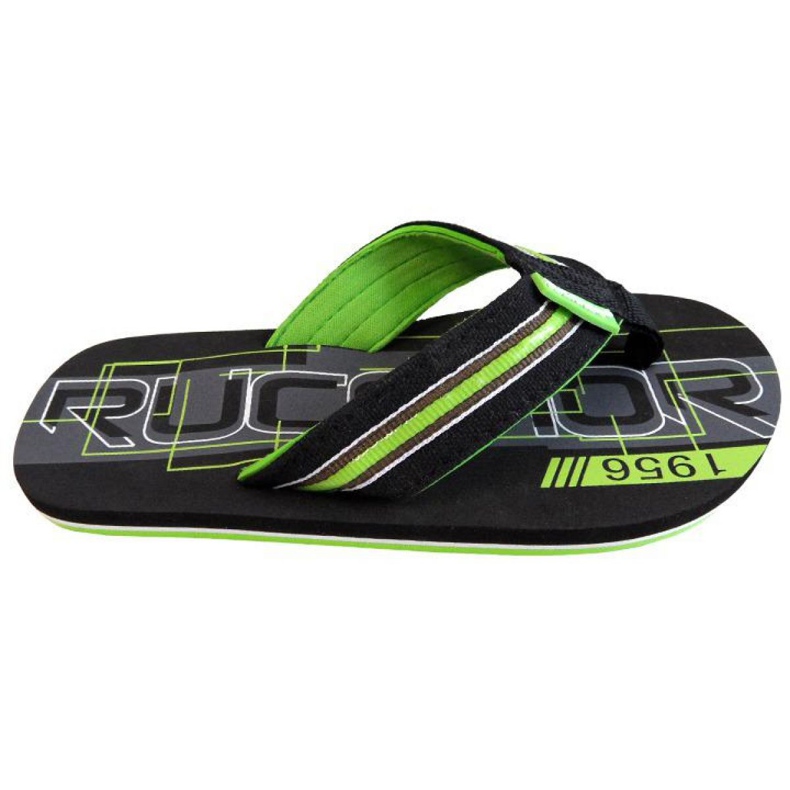Rucanor Barolo Jr 28702 flip-flops negru verde