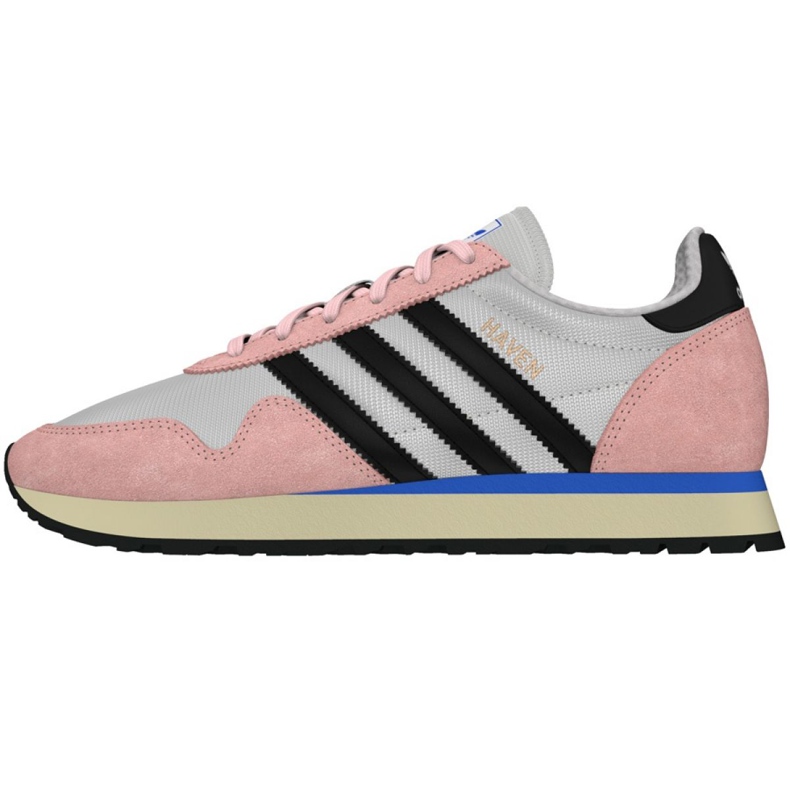 Pantofi Adidas Originals Haven W BY9573 alb multicolor roz