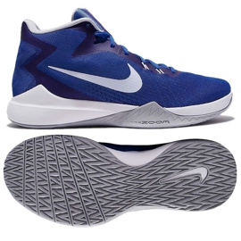 Pantofi de baschet Nike Air Precision M albastru