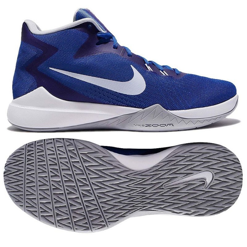Pantofi de baschet Nike Air Precision M albastru