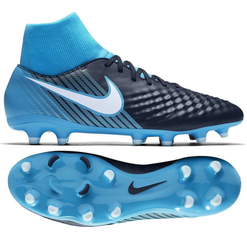 Pantofi de fotbal Nike Magista Onda Ii Df Fg M 917787-414 multicolor albastru