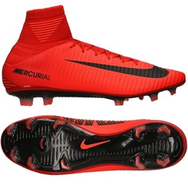 Ghete de fotbal Nike Mercurial Veloce Iii roșu