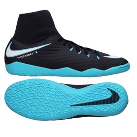 Pantofi de sală Nike HypervenomX Phelon Iii Df Ic M 917768-414 albastru marin albastru marin