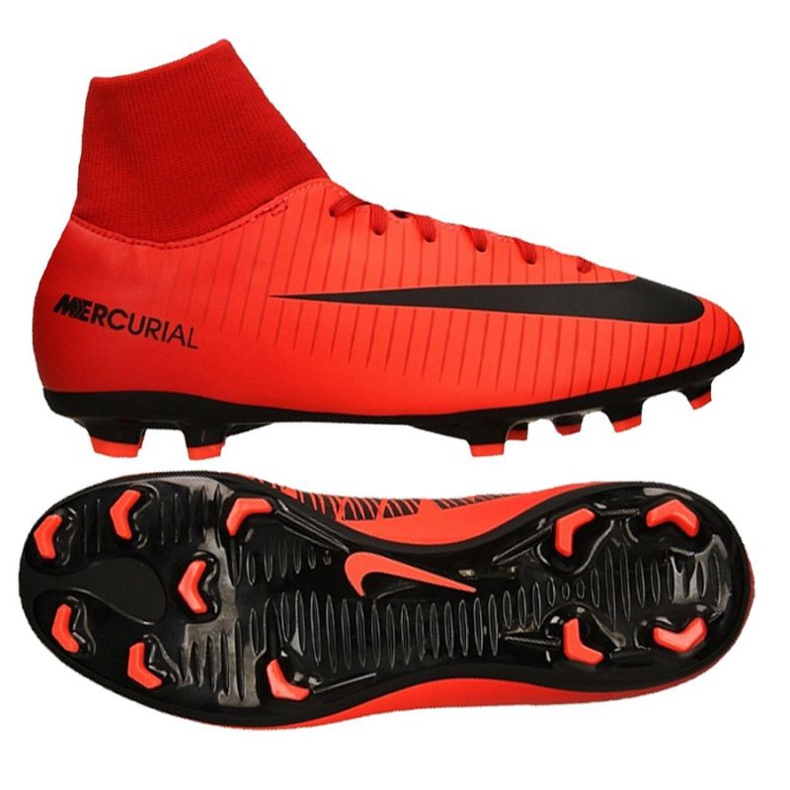 Pantof de fotbal Nike Mercurial Victory Vi roșu