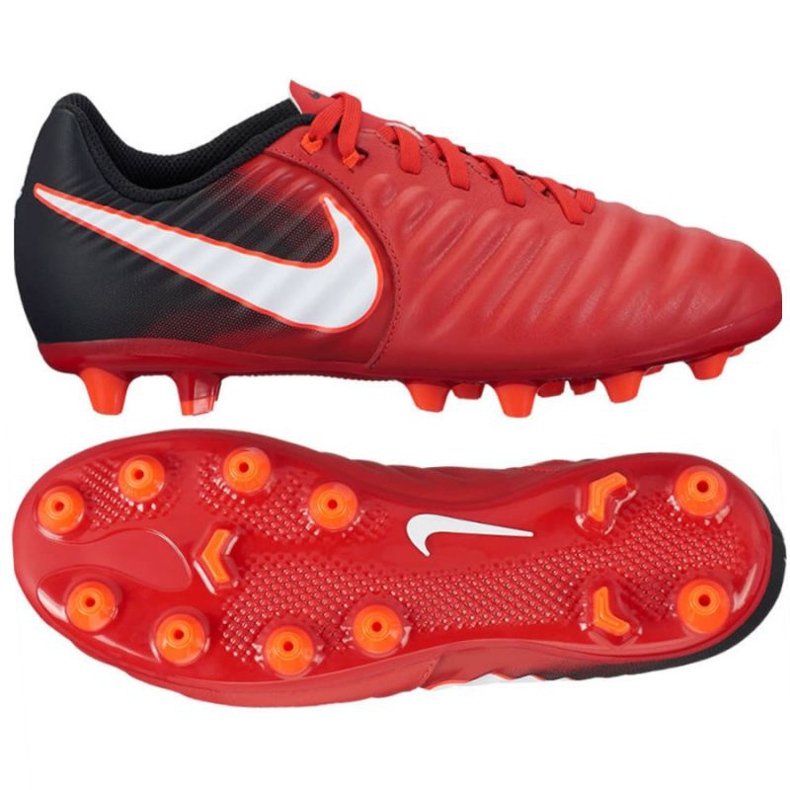 Ghete de fotbal Nike Jr Tiempo Ligera Iv roșu