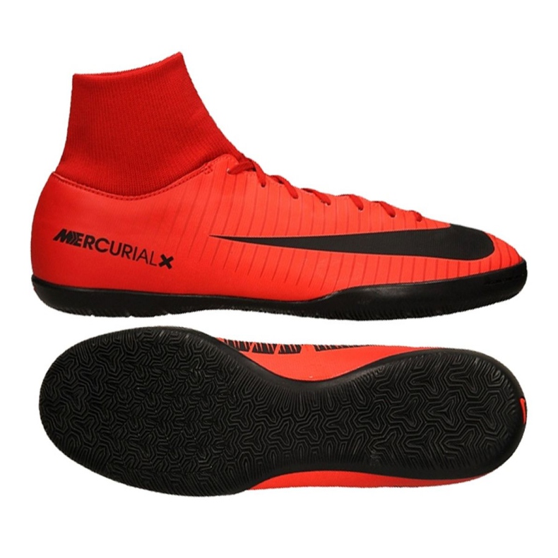 Pantofi de sală Nike MercurialX Victory 6 Df Ic M 903613-616 roșu roșu Pantofi de sală Nike MercurialX Victory 6 Df Ic M 903613-616 roșu roșu