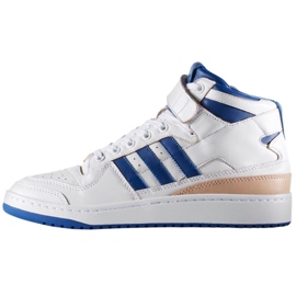 Pantofi Adidas Originals Forum Mid M BY4412 alb albastru Pantofi Adidas Originals Forum Mid M BY4412 alb albastru