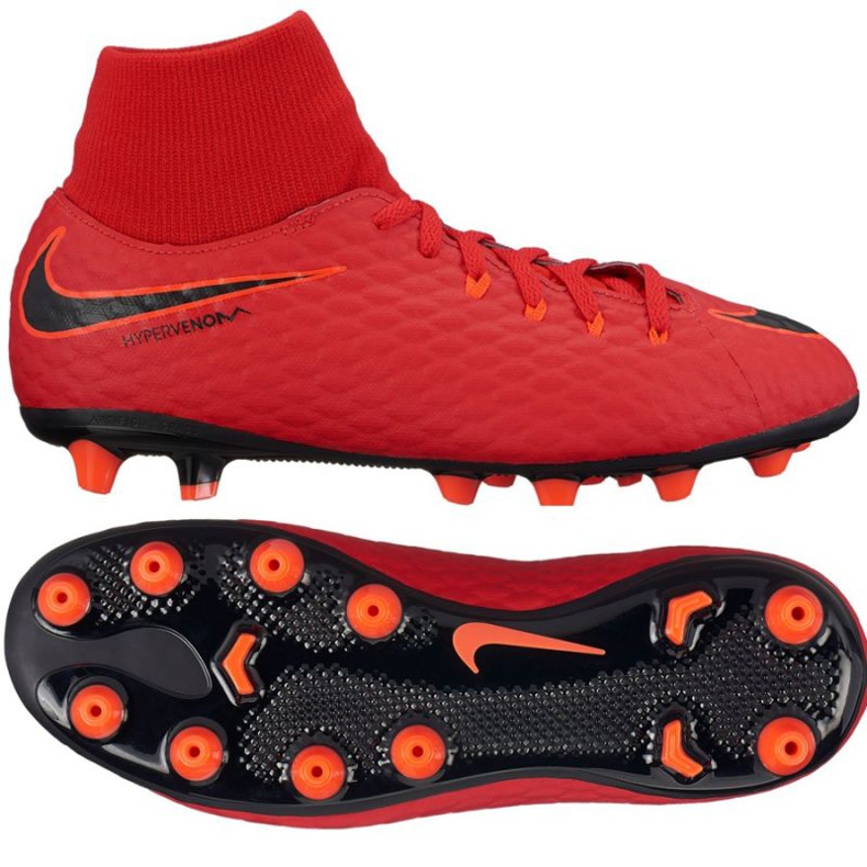 Pantof de fotbal Nike Hypervenom Phelon roșu