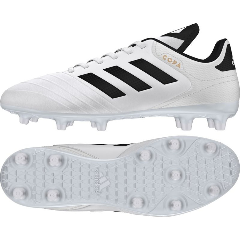 Ghete de fotbal Adidas Copa 18.3 Fg M BB6358 alb alb